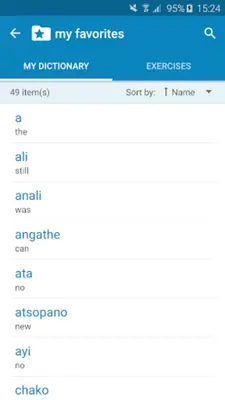 Chichewa-English Dictionary android App screenshot 1